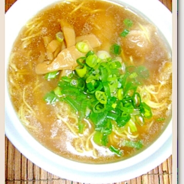 がっつり♡鶏しょうゆラーメン